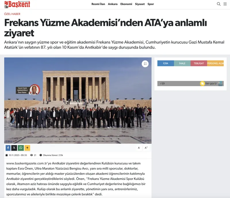 Başkent Gündem haberinin ekran görüntüsü